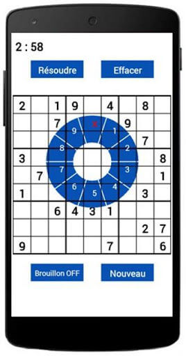 Android Sudoku app from mercandalli.com